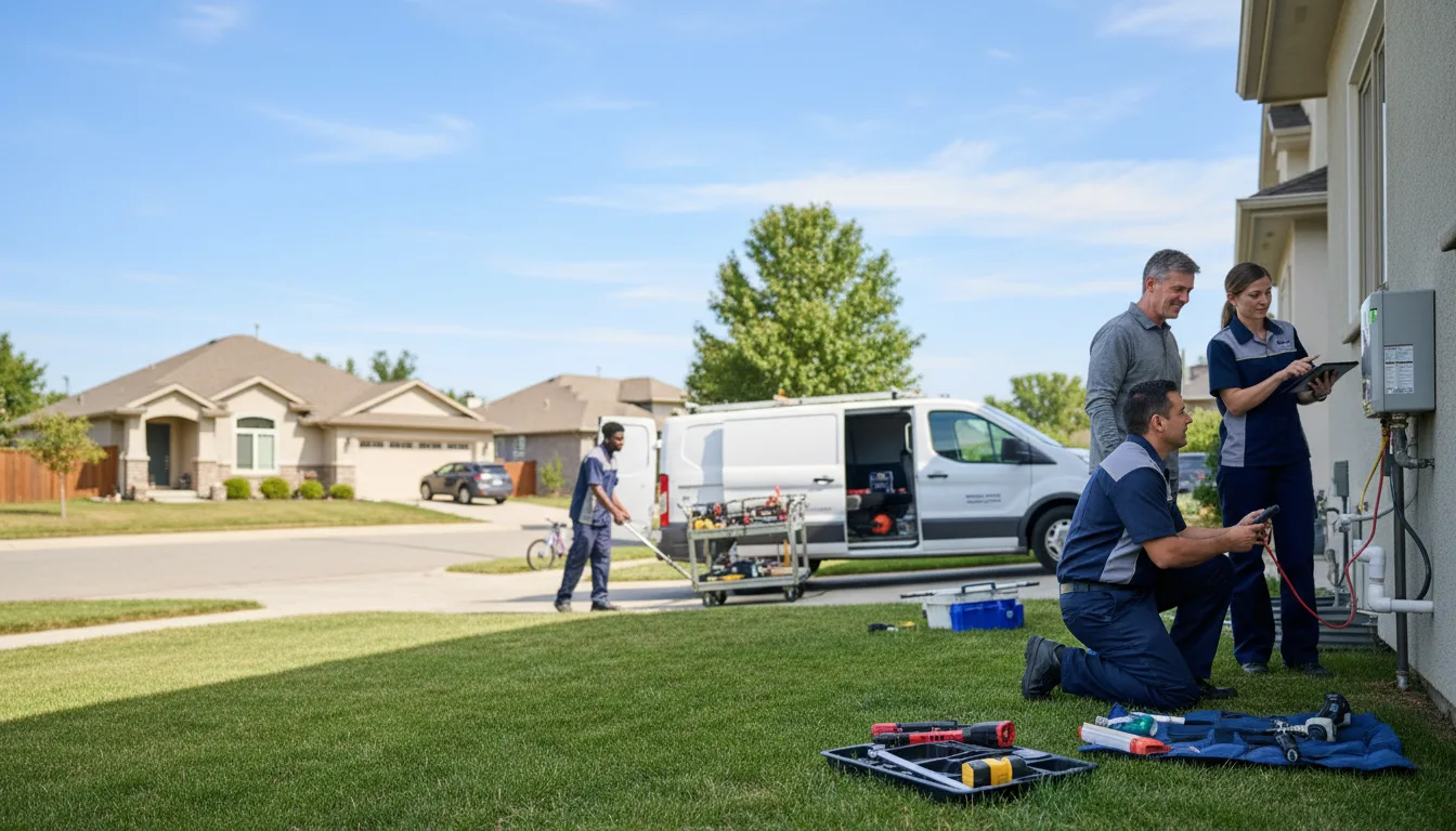 Tankless water heater service in Fallbrook, CA